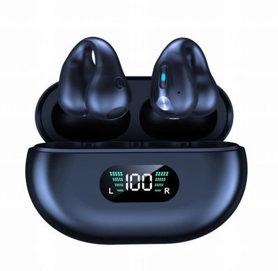 Clip on Bluetooth-hodetelefoner med avansert lydteknologi