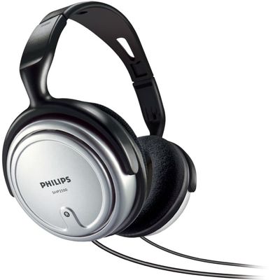 Philips Stereo/TV-hörlurar med lång sladd