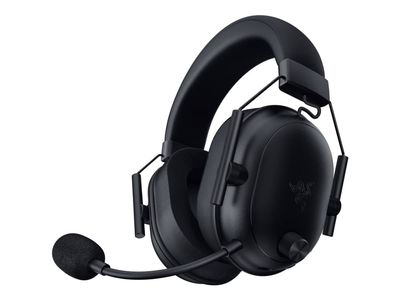 Razer BlackShark V2 HyperSpeed - Hodesett - full størrelse - Bluetooth / 2,4 GHz radiofrekvens - trådløs, kablet - USB-C - lydisolerende