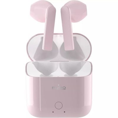 Puro ICON POD, Bluetooth-øretelefoner med ladeetui, rosa