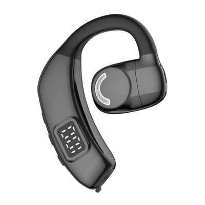 X30 Bluetooth 5.4 enkelt øretelefon trådløs krok - svart