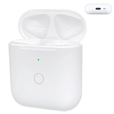 Til AirPods 1/2 Erstatningsopladningsetui Indbygget 550mAh Batteri