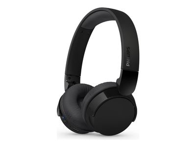 Philips TAH3209BK - Hodetelefoner med mikrofon - over-øret-montering - Bluetooth - trådløs - svart
