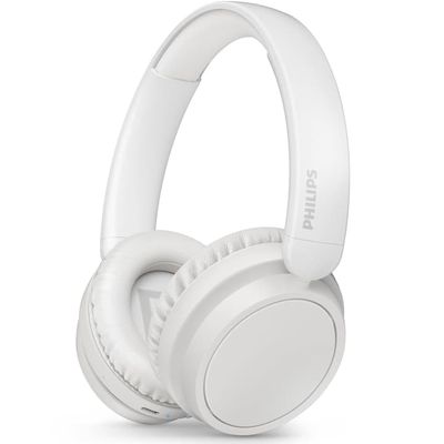 Philips TAH5209WT Trådløse over-ear-hodetelefoner, overlegen komfort, flott lyd og opptil 65 timers spilletid. Hvite