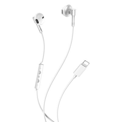 Xo høretelefoner med ledning EP61 Lightning Bluetooth sølv