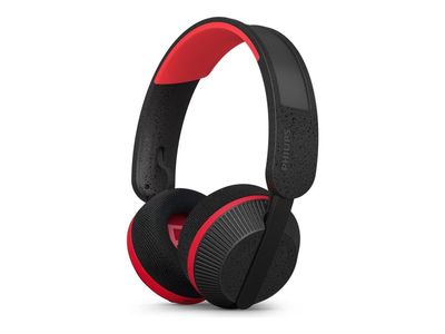 Philips TAA6219BK - Hodetelefoner med mikrofon - over-øret-montering - Bluetooth - trådløs - svart