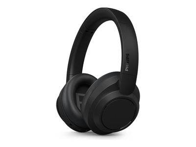 Philips TAH6509BK - Hodetelefoner med mikrofon - over-øret-montering - Bluetooth - trådløs - aktiv støydemping - svart
