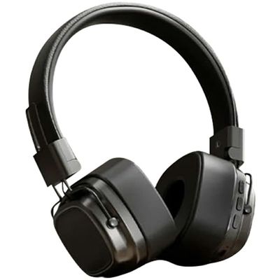 Bluetooth HiFi Sound Over Ear Hodetelefoner Støyreduksjon Trådløst Headset - Svart