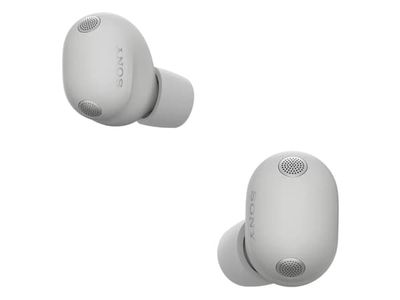 Sony WF-1000XM6 - True wireless-hodetelefoner med mikrofon - i øret - Bluetooth - aktiv støydemping - lydisolerende - platinasølv