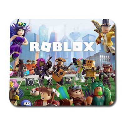 Musmatta: Spel Roblox, halkfri gummibas, livfull och unik design, perfekt för hemmet eller kontoret