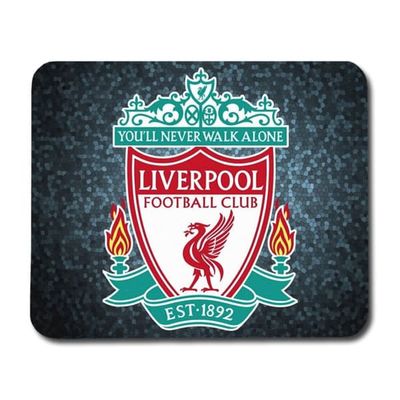 Musmatta: Liverpool, halkfri gummibas, livfull och unik design, perfekt för hemmet eller kontoret