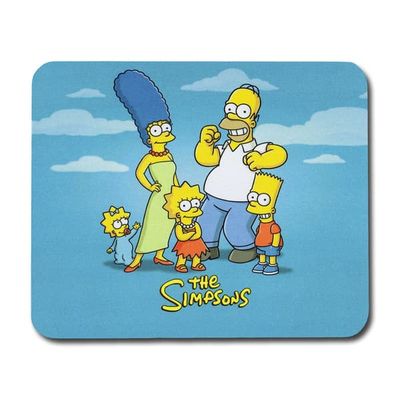 Musematte: The Simpsons, sklisikker gummibunn, unikt motiv