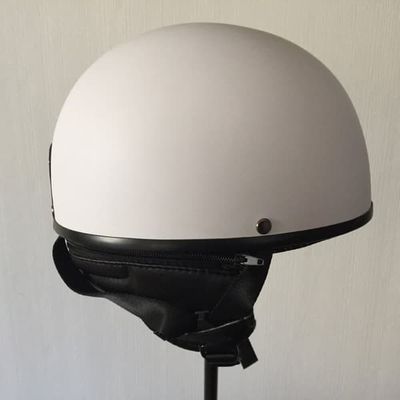V/L MOPED HJÄLM POTTHJÄLM VESPA SCOOTER HJÄLM VURPOLLON & GOGGLES PÅ KÖPET!