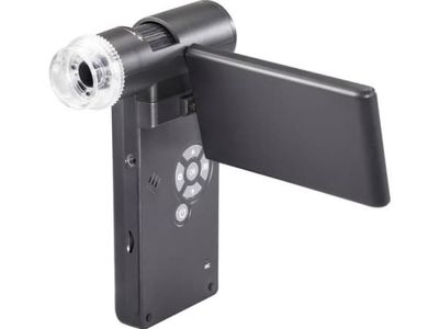 TOOLCRAFT Mikroskopkamera med skærm 12 Megapixel 300 x Digital forstørrelse (max.): 4 x