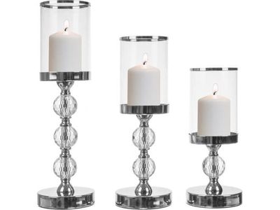 Vifte Sett med lysestaker-lamper 3 stk. ruhhy 22314