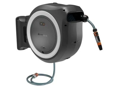 Gardena Batteridrevet Veggslangeboks PowerRoll 40 meter - Solo - SOLO