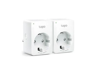 TP-LINK Tapo P100, Mini Akilli Wi-Fi Soket, Trådløs, Bluetooth / Wi-Fi, 802.11b,802.11g,Wi-Fi 4 (802.11n), Innendørs, Hvit, Kraft indikator, Status