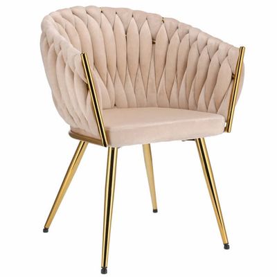 MOLTO stol, beige, guldben