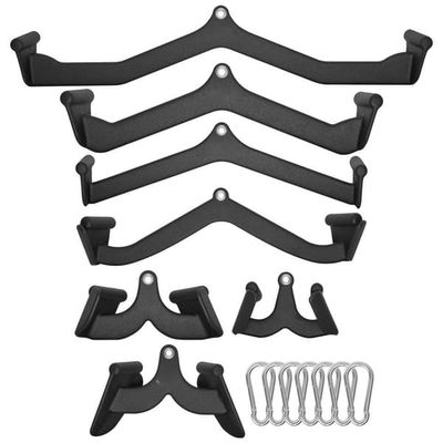LAT Pulldown Bar Handtag, V-bar Kabelmaskin, Hemgym Tillbehör för Styrketräning, Robust Design, Multifunktionell Utrustning