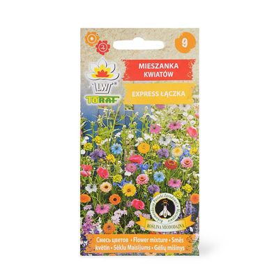 Frö till ängsblommor Mix Snabblommande – Färgsprakande blomsteräng på bara några veckor