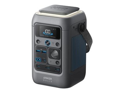 Anker SOLIX C300X DC - Bærbar strømstasjon - DC 11 - 28 / 5 / 9 / 15 / 20 / 28 V - 300 watt - litium-jernfosfat - 90000 mAh - 288 Wh - Wi-Fi, Bluetoo