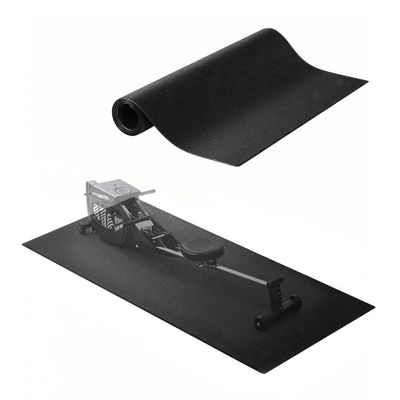 Löpbandsmatta, Heltäckningsmatta, 4mm Tjocklek, 600x1300mm Storlek, Träningsmatta för Redskap