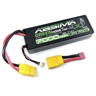 Absima RC Batteripack (LiPo) 7.4 V 7000 mAh Antal celler: 2 50 C Stick XT90