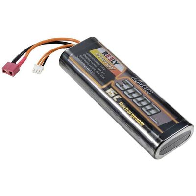Reely RC Batteripack (Li-ion) 7.4 V 3000 mAh Antal celler: 2 15 C Stick Hardcase