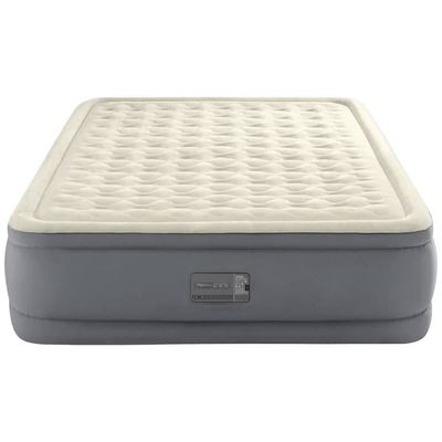 Intex 64926ND PremaireElevated Uppblåsbar säng (L x B x H) 203 x 152 x 46 cm Vit, Grå