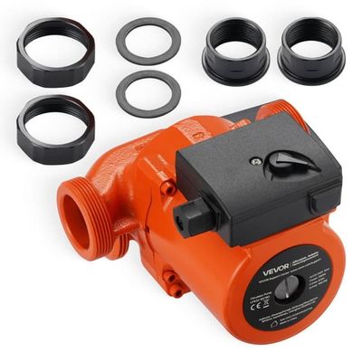 Varmvattencirkulationspump - LPS32-8S/180 - Gjutjärn - Flöde 110 l/min - Spänning 220–240 V - 3 Hastigheter - Gängad Anslutning - Tyst Drift