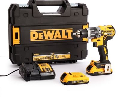 DeWALT DCD796D2-QW - Slagborr/skruvdragare - sladdlös - 2 hastigheter - nyckellös chuck 13 mm - 70 N·m - 2 batterier - 18 V