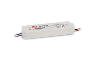 MEAN WELL LPH-18-12, Vit, 180 - 264 V, 47 - 63 hz, 175 g, 30 mm, 22 mm