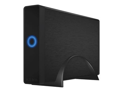 ICY BOX IB-377U3 - Förvaringslåda - 3.5" - SATA 6Gb/s - USB 3.0 - svart