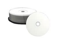 MediaRange Professional Line - 25 x BD-R - 25 GB 4x - hvit - termooverføringsskrivbar overflate - spindel