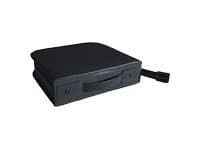 MediaRange - Lomme for CD/DVD-plater - 200 plater - syntetisk skinn - svart