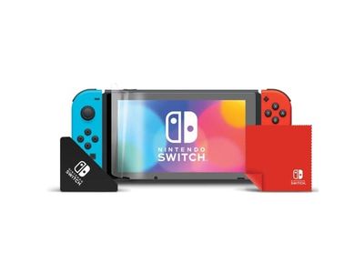 PDP 500-219-EU, Skjermbeskytter, Nintendo Switch, Gjennomsiktig, Ripebestandig, Knusesikker, Blank skjermbeskytter, Nintendo