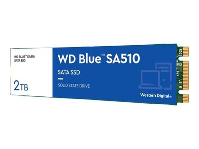 WD Blue SA510 - SSD - 2 TB - intern - M.2 2280 - SATA 6Gb/s