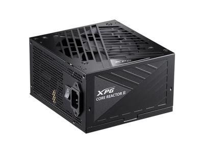 XPG CORE REACTOR II - Nätaggregat (intern) - ATX12V 3.0/ EPS12V 2.92 - 80 PLUS Gold - AC 100-240 V - 850 Watt - aktive PFC - Europa - svart