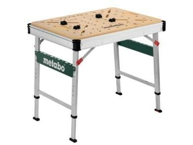Metabo MWB 100, Beige, Metallisk, Trä, Rektangulär form, 4 ben, H-ben, 710 mm