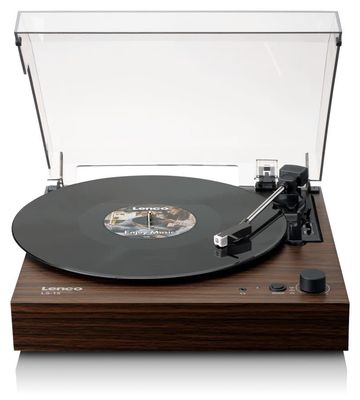 Lenco LS-15WD skivspelare med inbyggda högtalare och Bluetooth