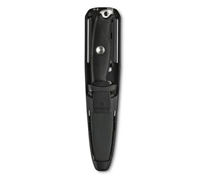 Victorinox Venture Pro, Single/enkelt, Militærkniv, Drop punkt, Stål, Termoplastisk elastomer (TPE), Sort