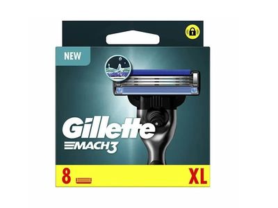 Gillette Mach 3 Charger 8 Refills By Gillette