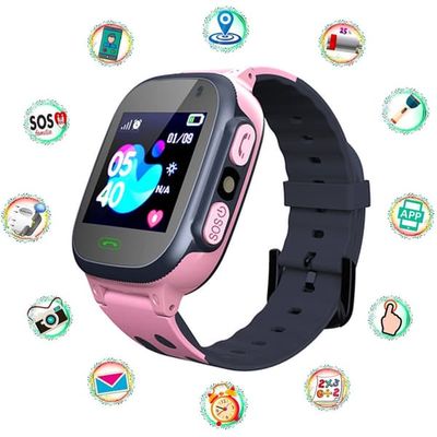 LBS Smart Watch til Børn - Anti Tabt Stemmechat, Lommelygter - Perfekt Fødselsdagsgave til Drenge og Piger