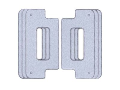 Hobot 1744925, Pute til rengjøringsmopp, Hobot, S6 PRO S7 PRO, Grå, Mikrofiber, 6 stykker