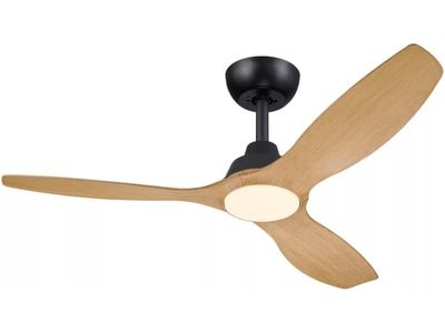 Philips Olas kattotuuletinvalaisin 32(tuuletin) + 24(valo)W, LED, IP20, musta, Puu