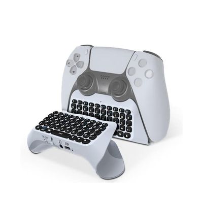 Tangentbord till PS5-handkontroll med Bluetooth och inbyggd högtalare