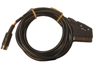 Commodore 64 C64 2m Scartkabel Scart Kabel A/V-signal