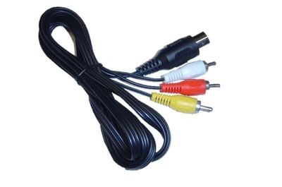 AV A/V kompositkabel Commodore 64 C64 3m