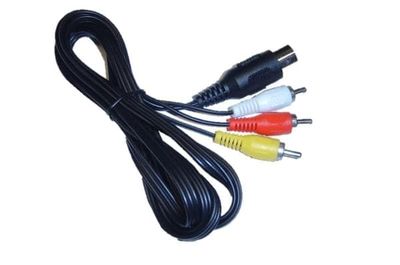 AV A/V kompositkabel Commodore 64 C64 2m