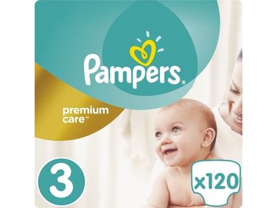 Pampers Premium Care 4 bleier, 9-14 kg, 104 stk.